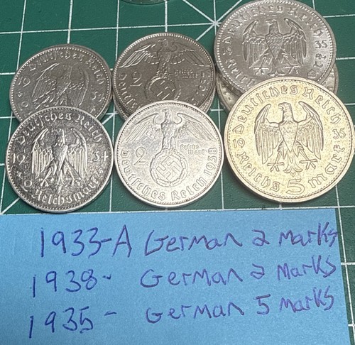 Lot 1933 1935 - 1935-g, 1938-a
